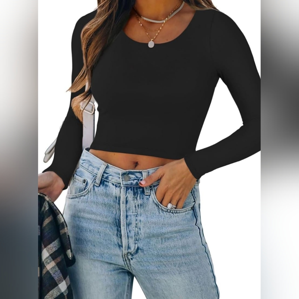 NWOT Womens Plus Size Crop Top